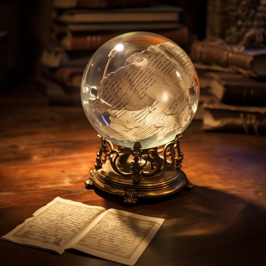 Записка в стеклянном орбе