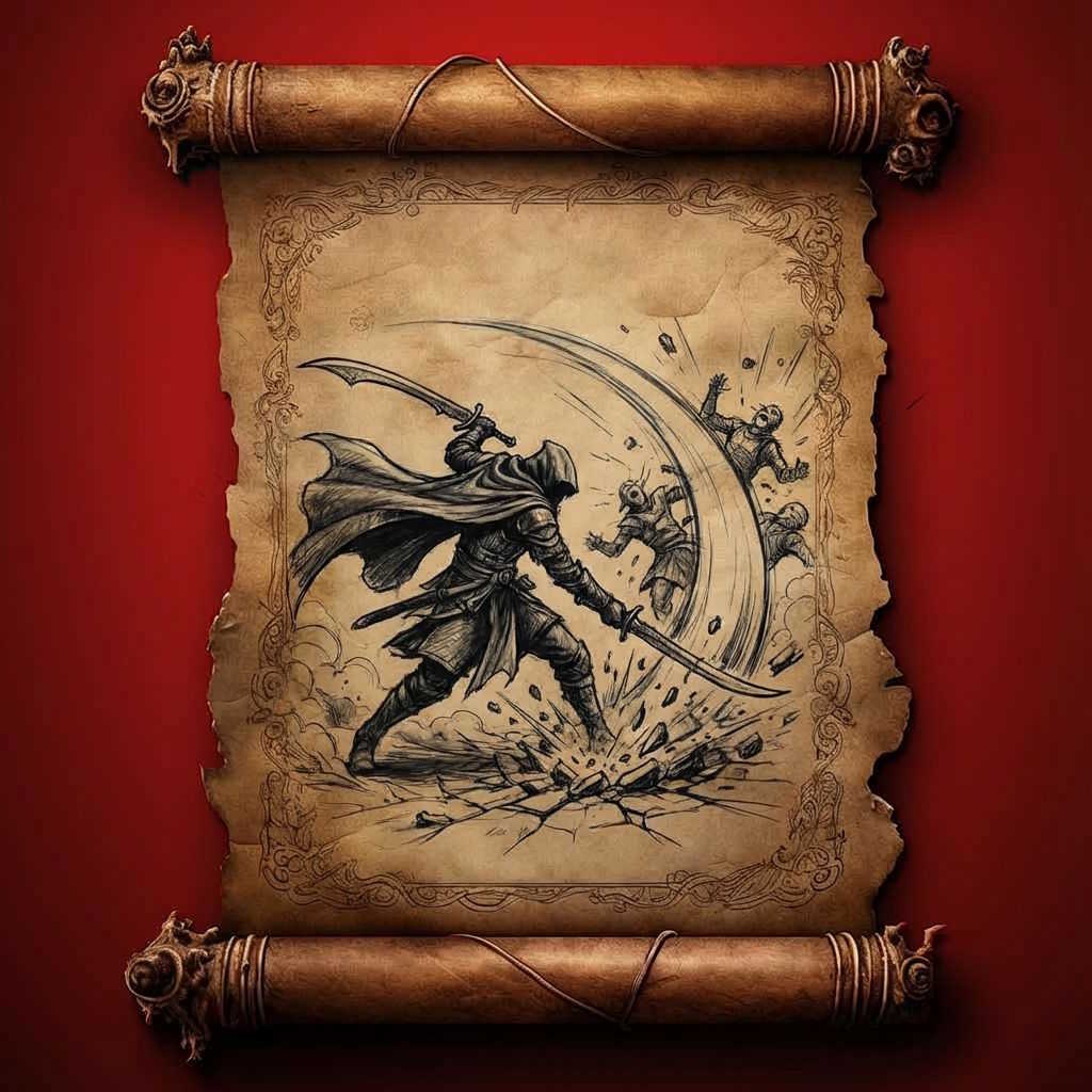 Свиток умения «Размашистый удар»