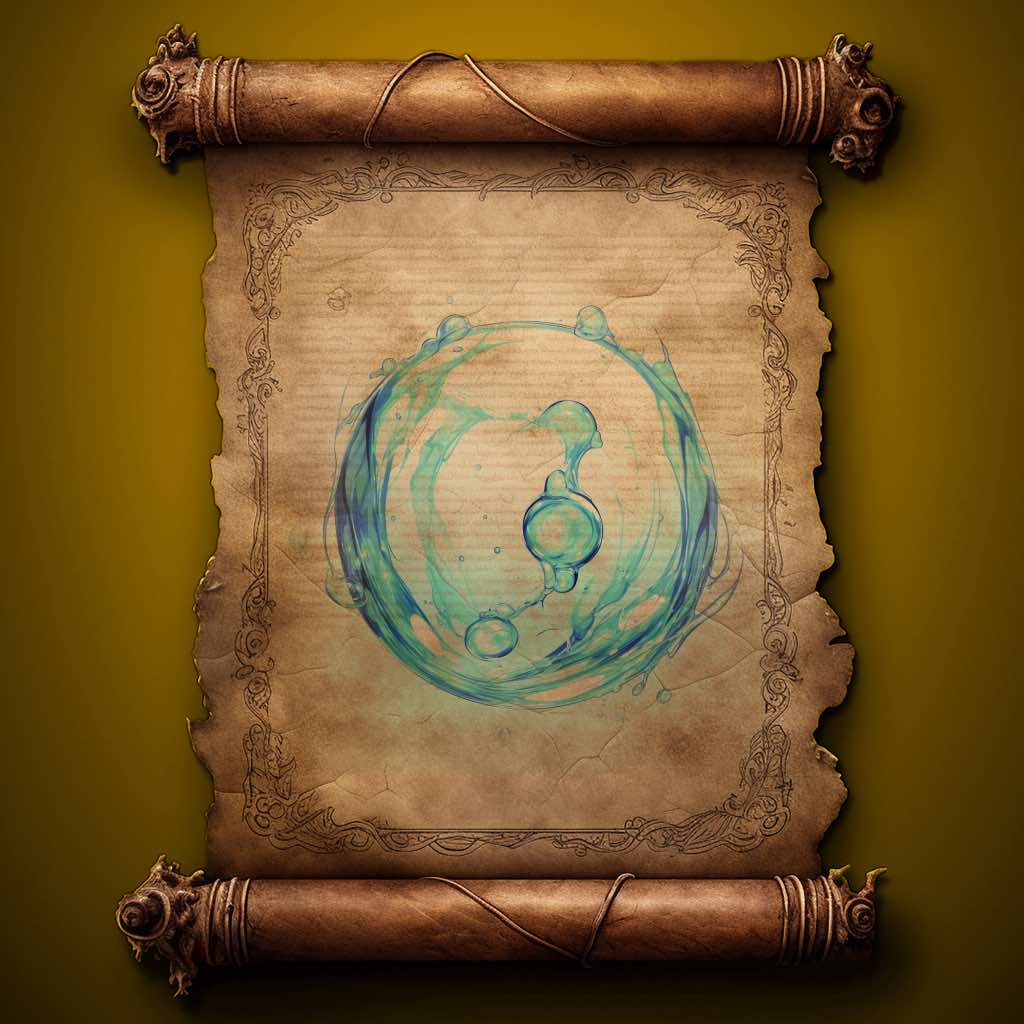 Свиток умения «Водяной пузырь»