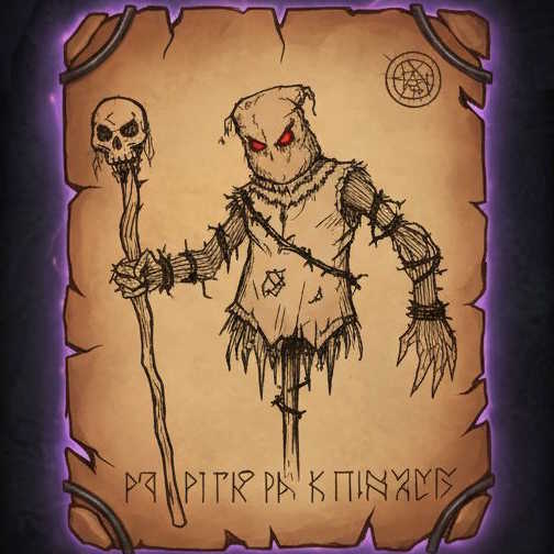 Страница книги «История пугал»