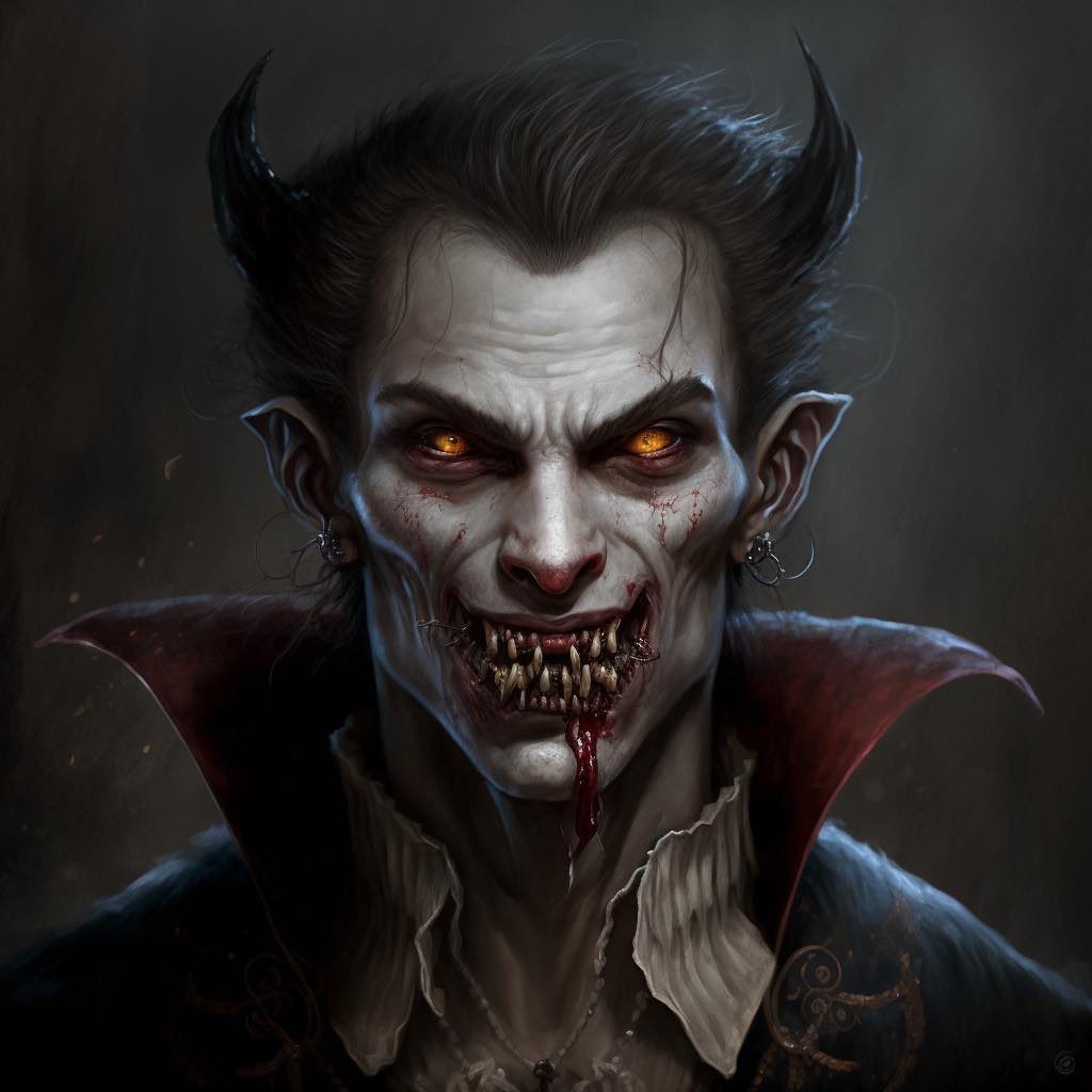 Голодный вампир