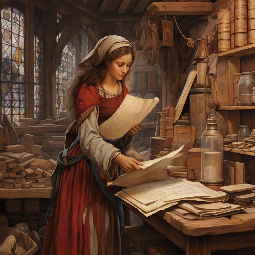 Торговец свитками Лилит